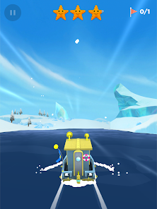 Sea Hero Quest screen with boat on the water